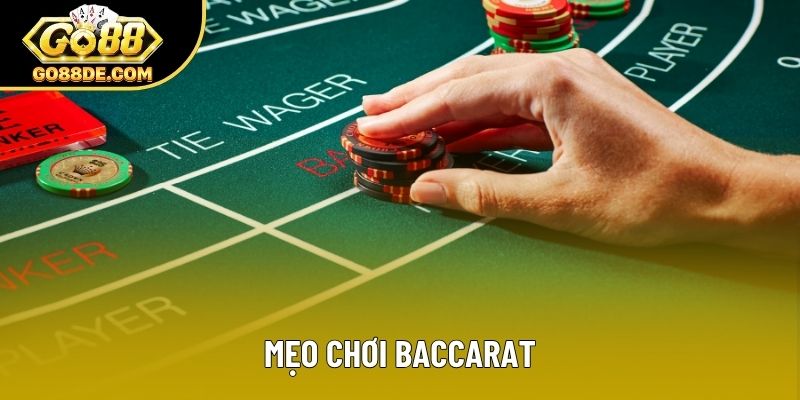 Mẹo Chơi Baccarat: Tối Đa Tỷ Lệ Thắng Đậm Cùng GO88