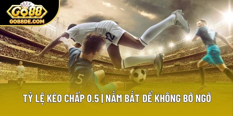 Tỷ Lệ Kèo Chấp 0.5 | Nắm Bắt Để Không Bỡ Ngỡ
